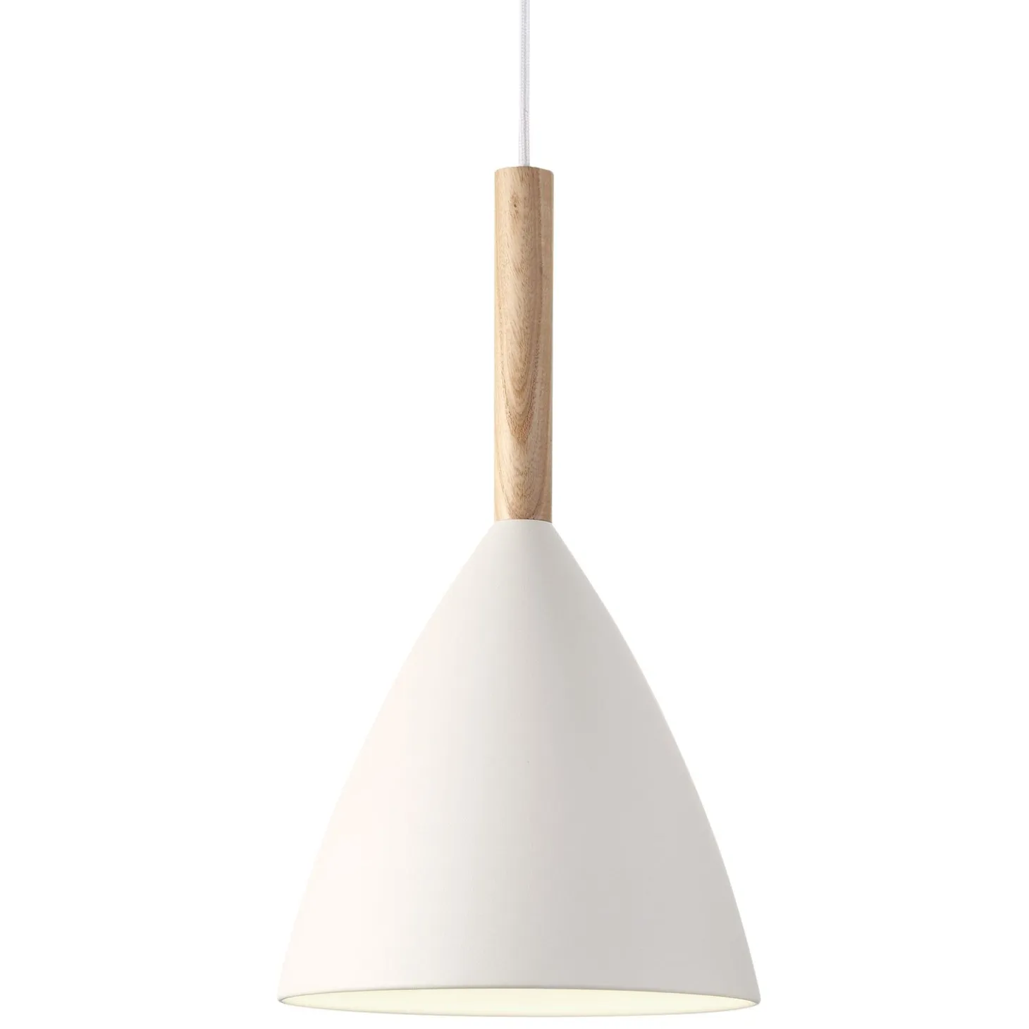 Pure 20 cm Taklampa Vit