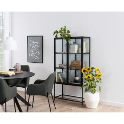 Quartier Matbord 105x105 cm Svart