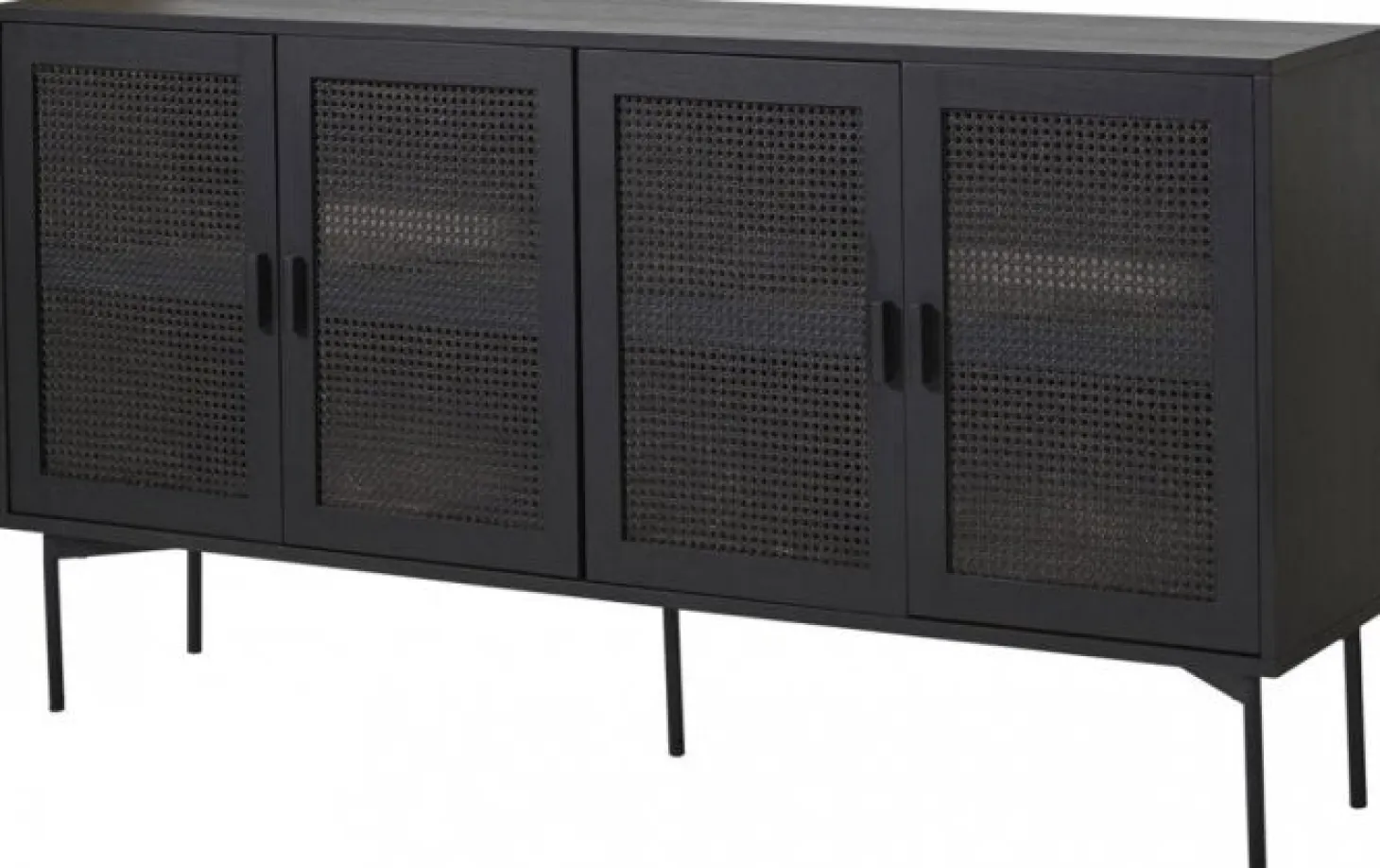 Raffels Sideboard 4 Dörr Svart