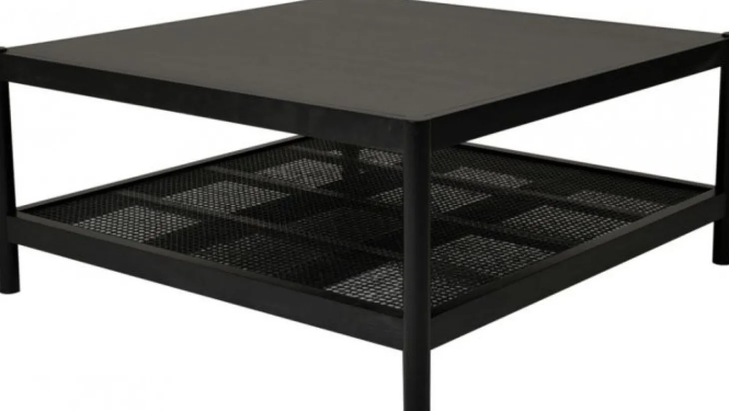 Raffels Soffbord 90x90 cm Svart