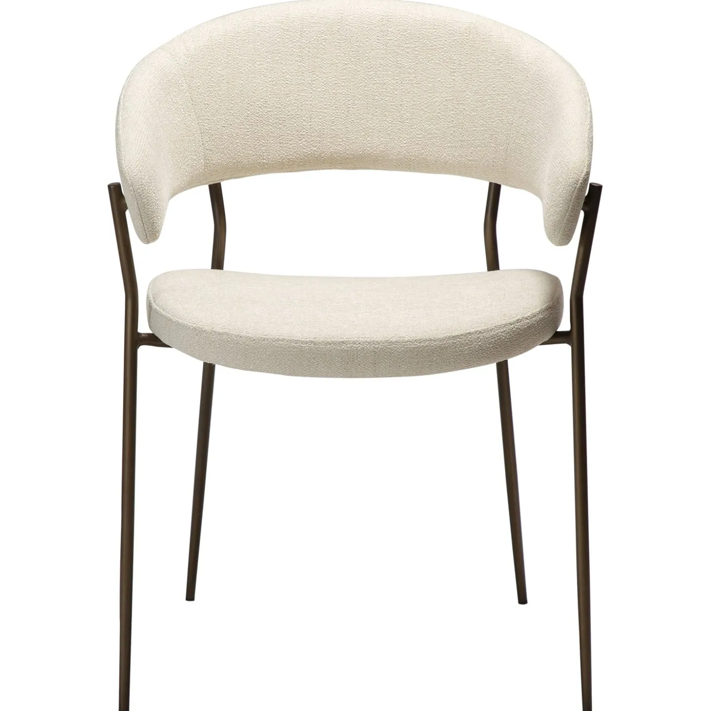 Reboot Stol Simply Beige, Antique Brass