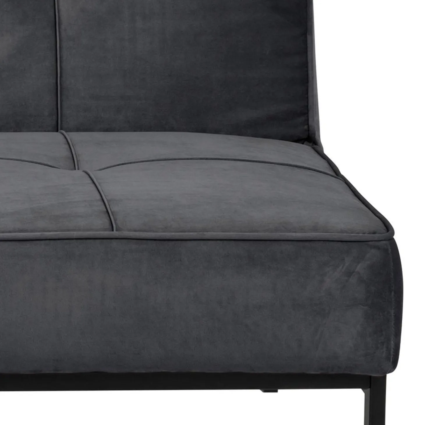 Reese Bäddsoffa Vic tyg Mörkgrå
