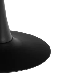 Rennes Matbord Rund 90 cm Grå Batis