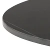 Rennes Soffbord Rund 60 cm Svart Grantham