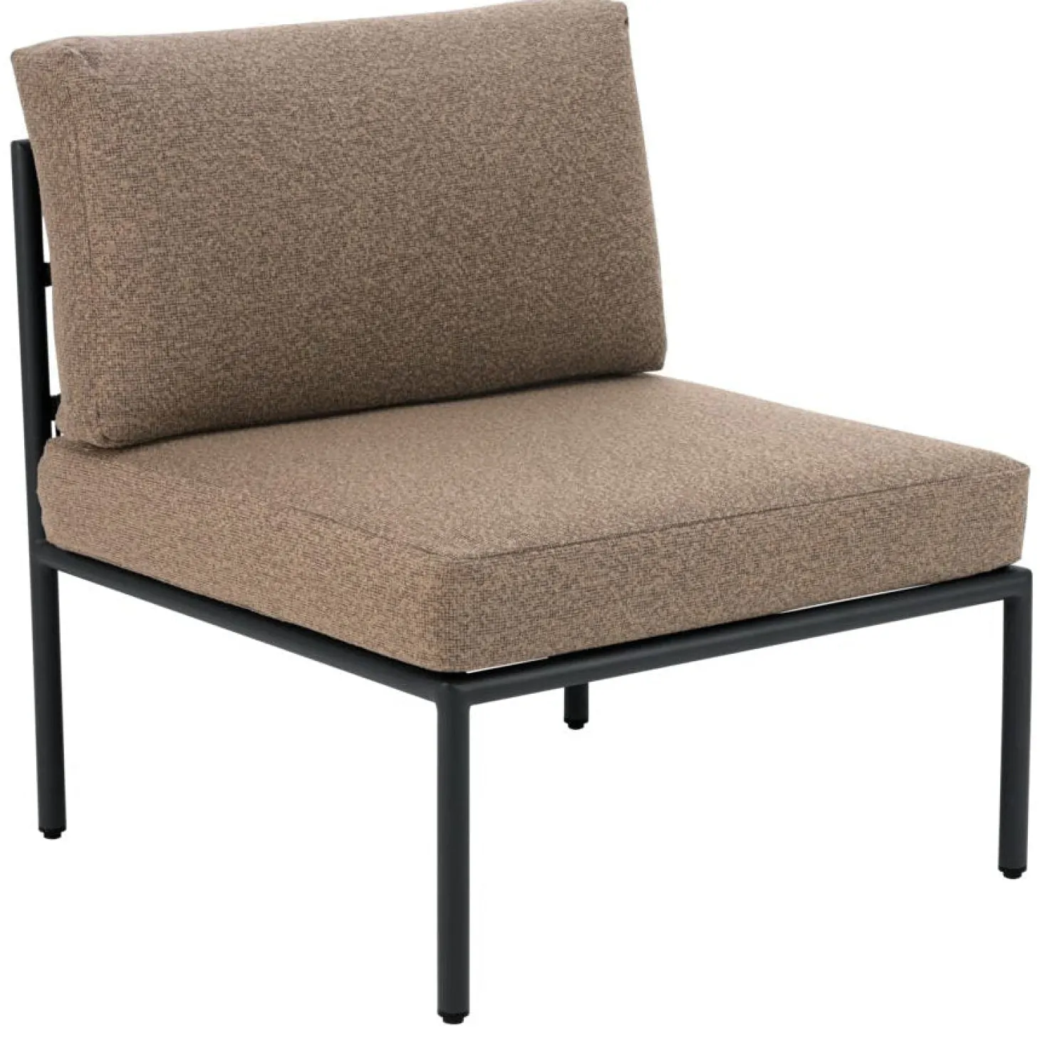 Reno Mittdel Svart/Raw Peanut