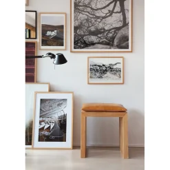 Rib Set Pall Teak, Ljusbrun Sittdyna