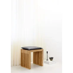 Rib 45x35 cm Pall Teak