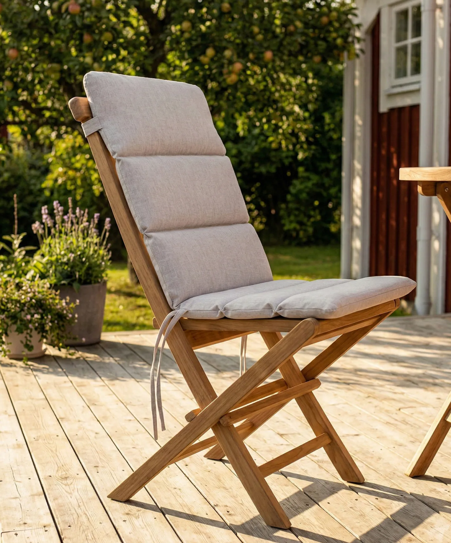 Rimini Dyna Fällstol Beige