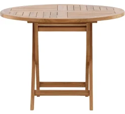 Rimini Matgrupp 100 cm ink Positionsstolar Teak