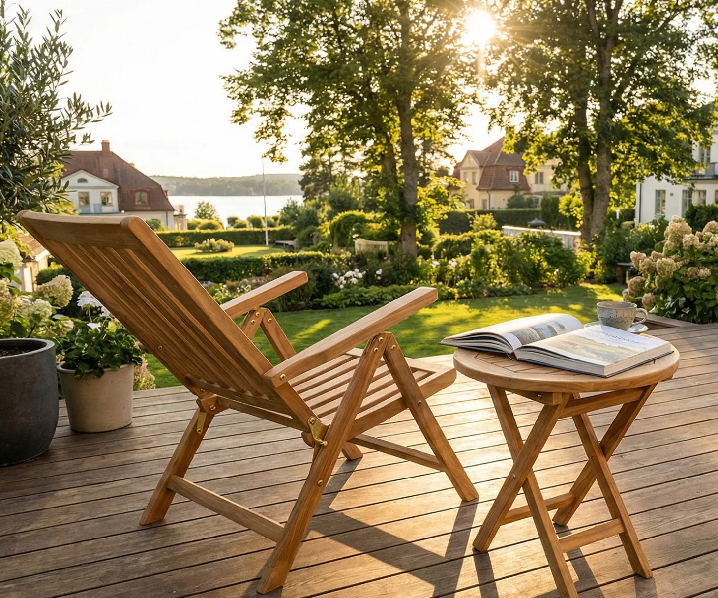 Rimini Positionsstol Teak
