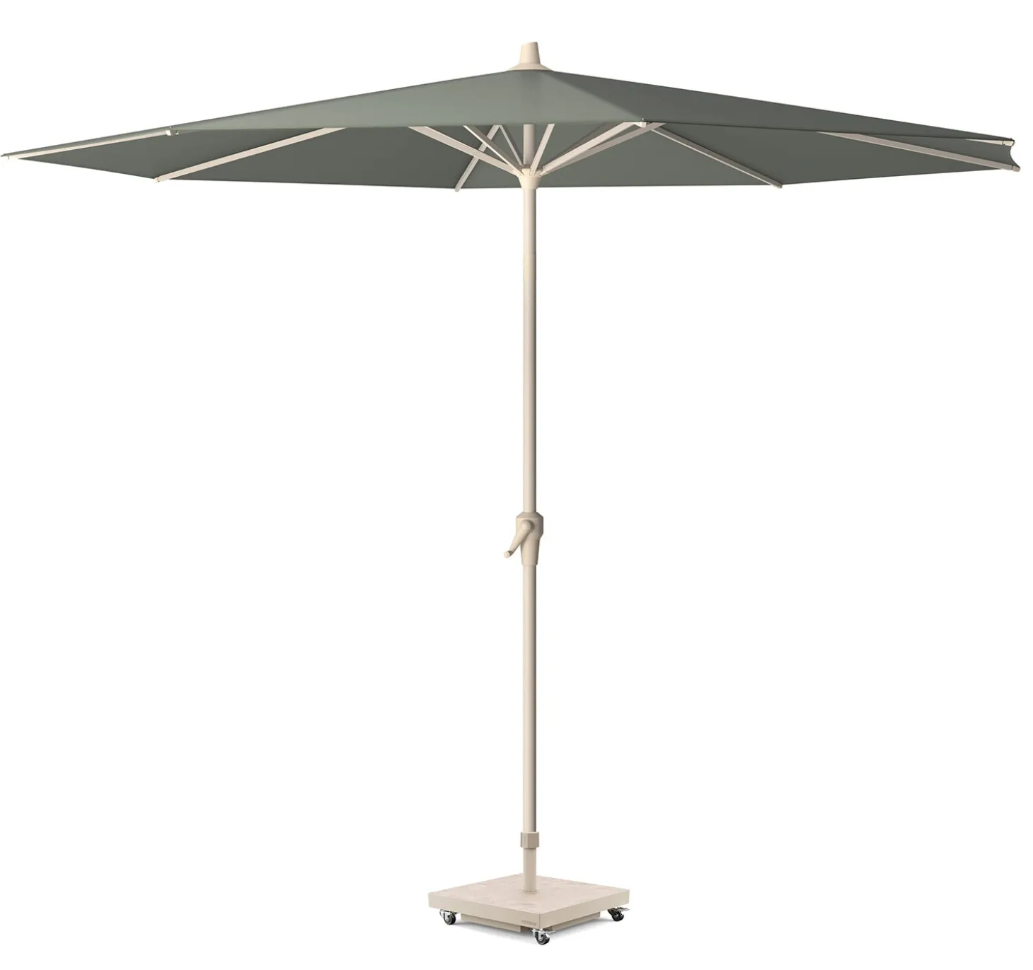 Riva Parasoll 300 cm Sandstone / Olive