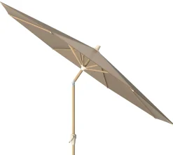 Riva Parasoll 250 cm Teak Look / Taupe