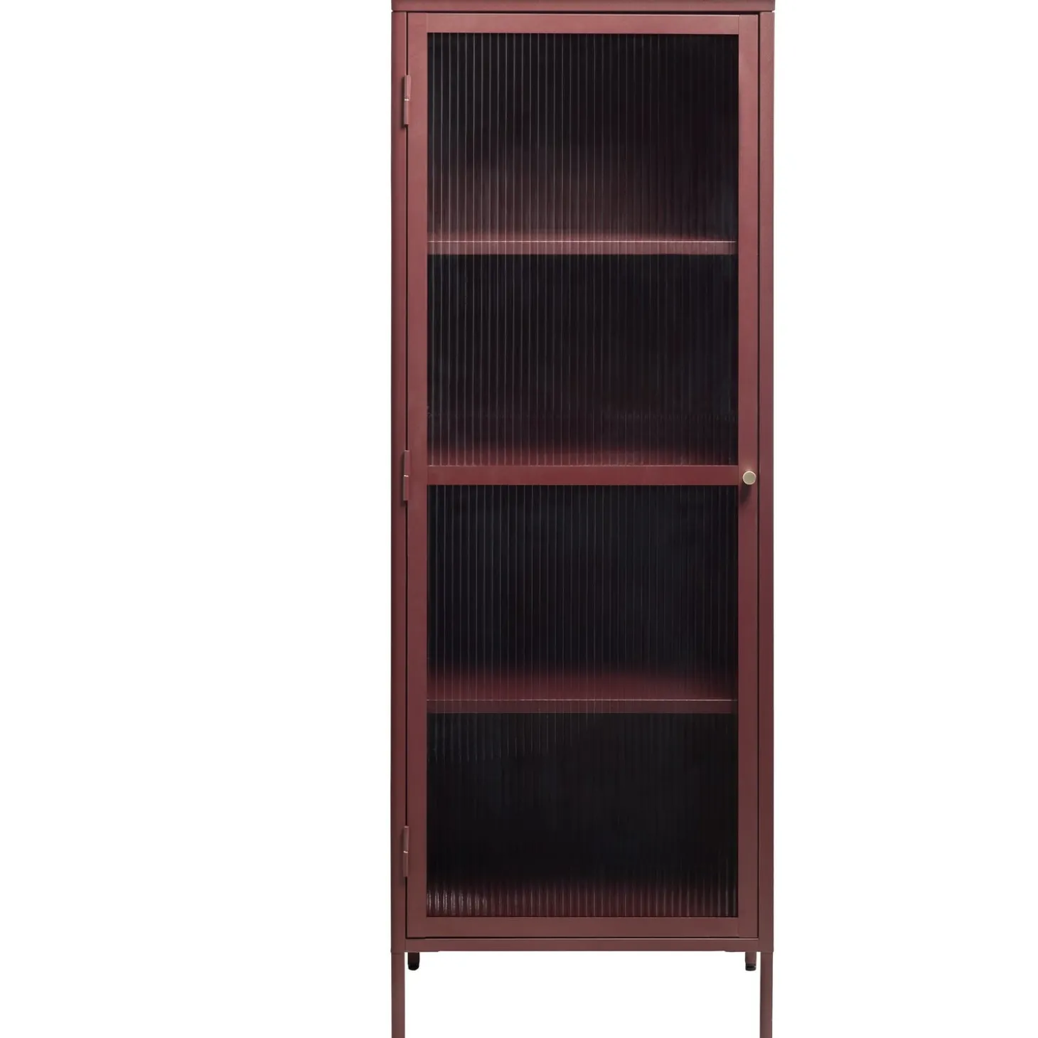 Riviera Vitrinskåp 160 cm Vinröd