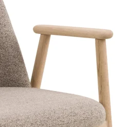 Rochefort Karmstol Vitpigmenterad Ek/Beige