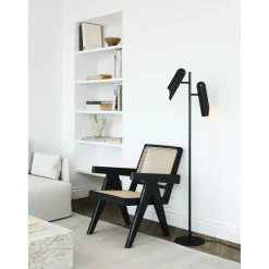 Rochelle Svart Golvlampa