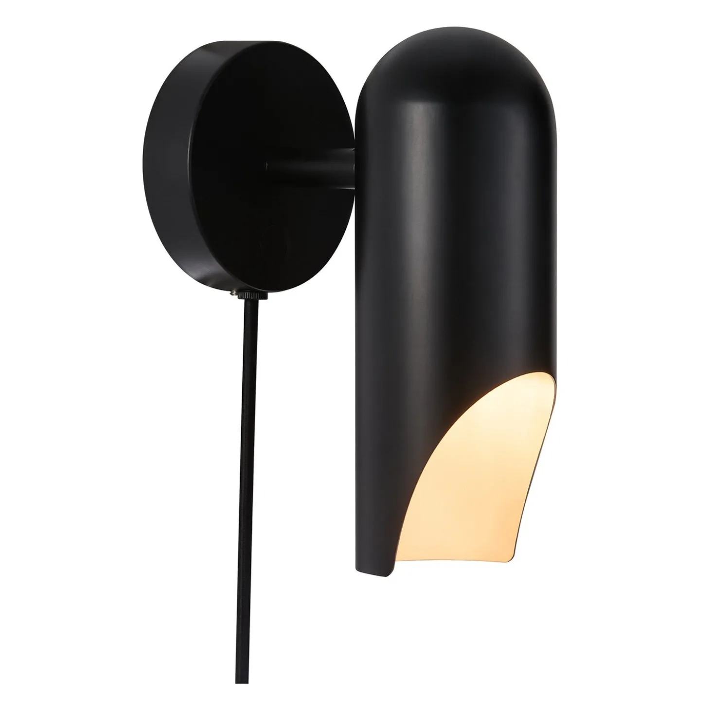 Rochelle Svart Vägglampa