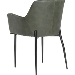 Rombo Stol Vintage Green Art.Leather