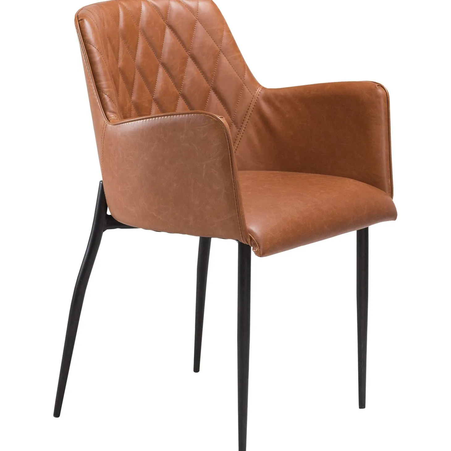 Rombo Stol Vintage Light Brown Art.Leather