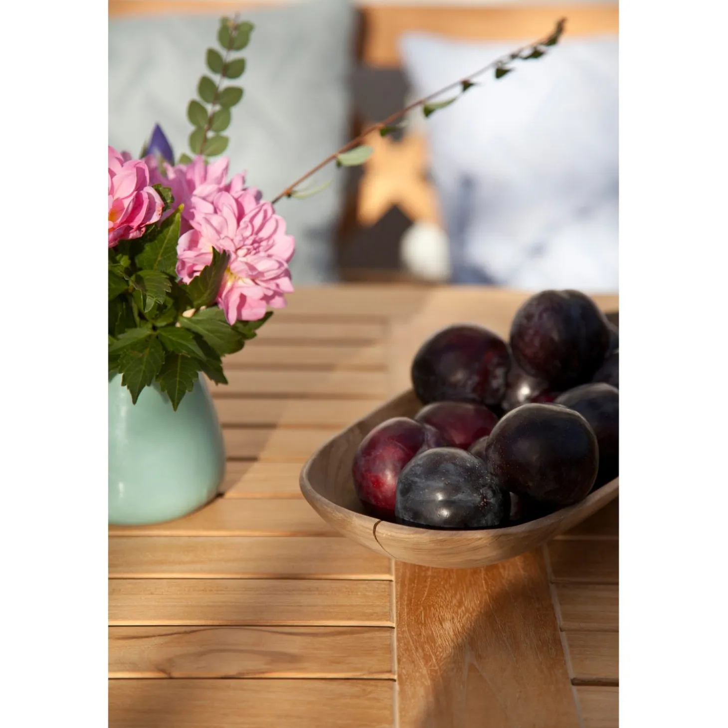 Rosenborg 165x80 cm Trädgårdsbord Teak