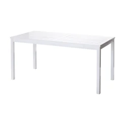 Rosenborg 165x80 cm Trädgårdsbord Vit