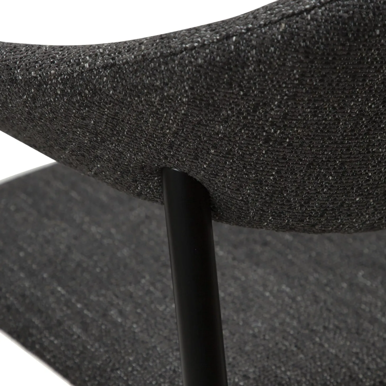 Rover Stol Raven Black bouclé