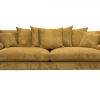 Saga 3,5-Sits Soffa Manchester Mustard