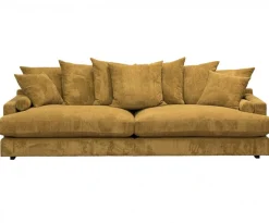 Saga 3,5-Sits Soffa Manchester Mustard