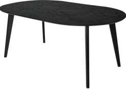 Sagene Matbord 110 cm Svart Ek