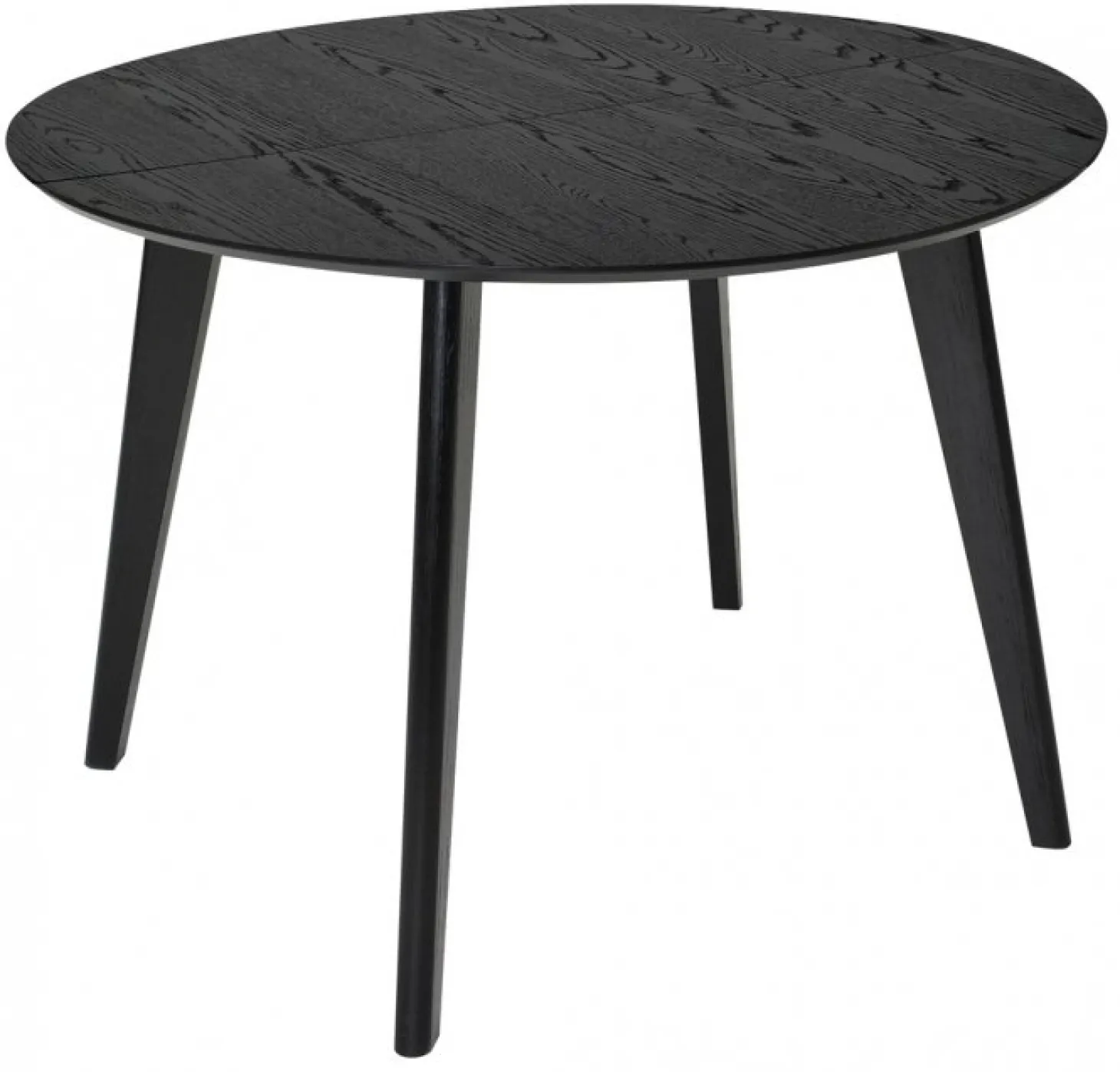 Sagene Matbord 110 cm Svart Ek