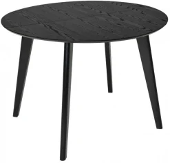 Sagene Matbord 130 cm Svart Ek