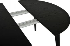 Sagene Matbord 130 cm Svart Ek