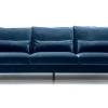 Sally 3-Sits Soffa XL Classic Velvet Dark Blue