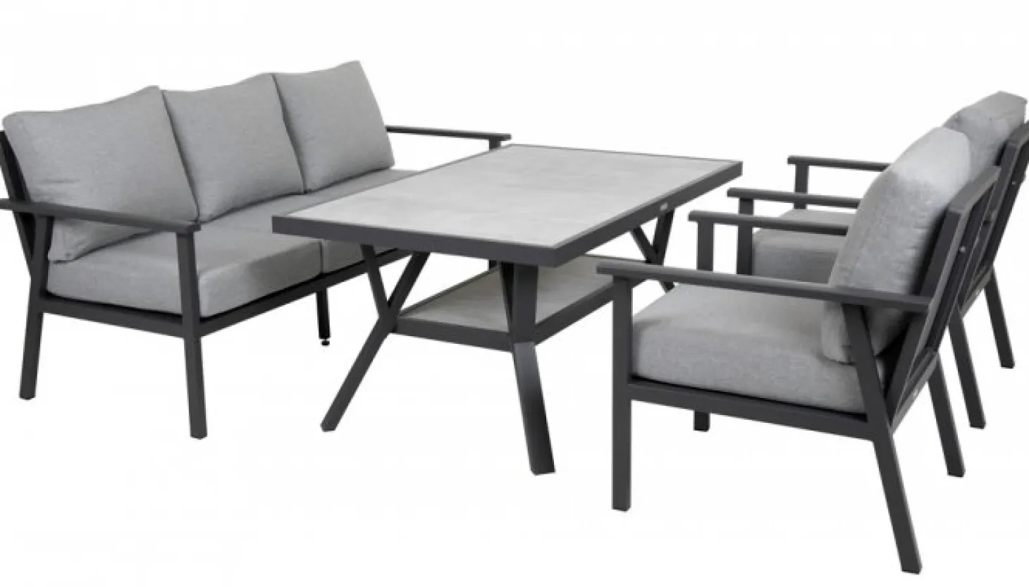Samvaro 3-Sits Soffa Grå