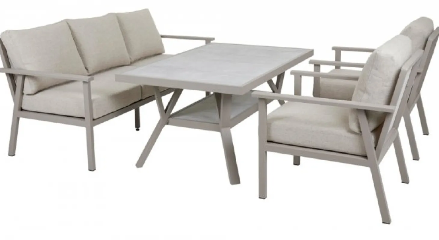 Samvaro 3-Sits Soffa Khaki