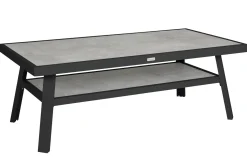Samvaro Soffbord Antracit/Grå 140x90 cm