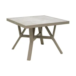 Samvaro Soffbord Khaki/Sand 90x90 cm