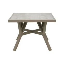 Samvaro Soffbord Khaki/Sand 90x90 cm