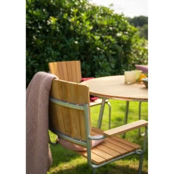 Sandhamn Karmstol Teak 4-pack