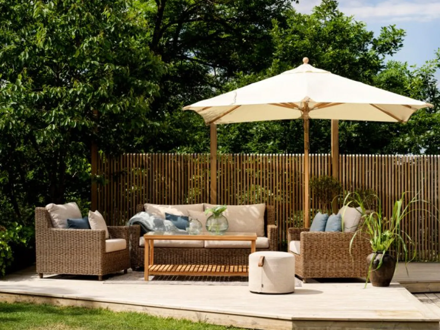 Sandkorn 2,5-Sits Soffa Natur