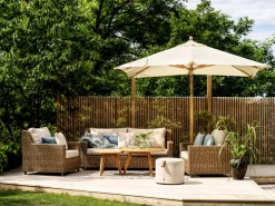 Sandkorn 2,5-Sits Soffa Natur