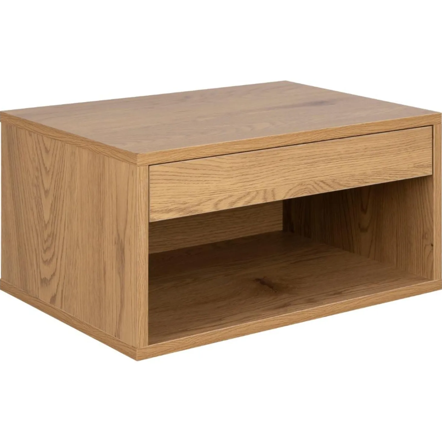 Sandnes Sängbord 24x50x35 cm Vild Ek