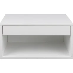 Sandnes Sängbord 24x50x35 cm Vit