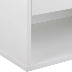 Sandnes Sängbord 24x50x35 cm Vit