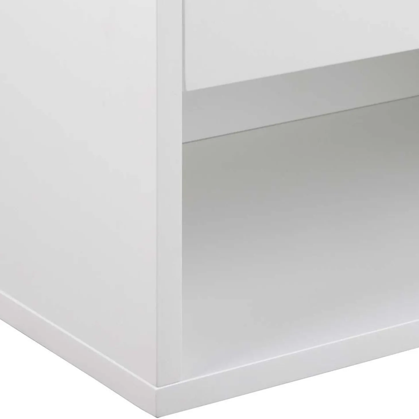 Sandnes Sängbord 24x50x35 cm Vit