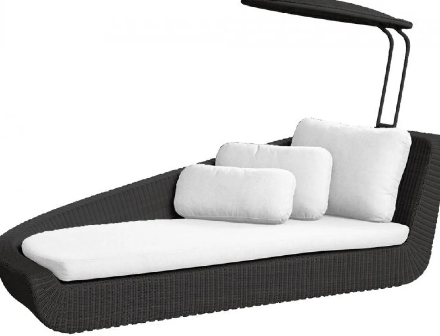 Savannah Daybed Höger Svart