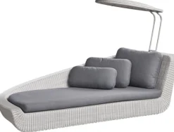 Savannah Daybed Höger Vit