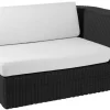 Savannah 2-Sits Modul Vänster Svart