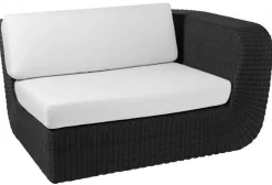 Savannah 2-Sits Modul Vänster Svart