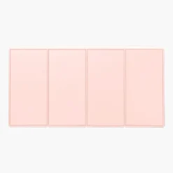 Seattle Quadrant-skänk Väggmonterad Rosa