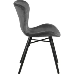 Sedan Matstol Vic tyg Mörkgrå